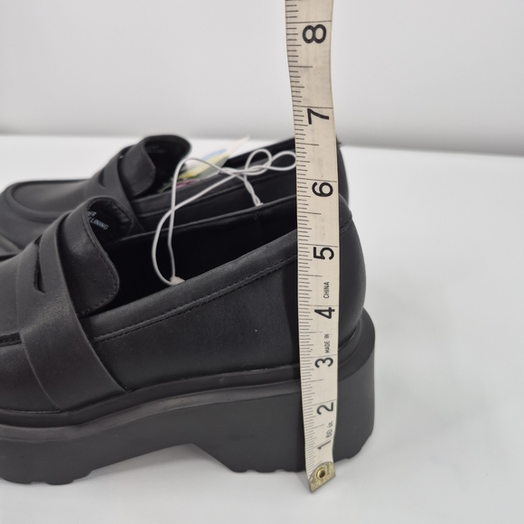 Wild Black Fable Women’s Loafer Platform With Memory Foam Insole Size 7.5 NEW - Picture 10 of 10
